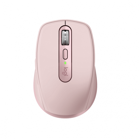 Chuột không dây Bluetooth Silent Logitech MX Anywhere 3s màu hồng