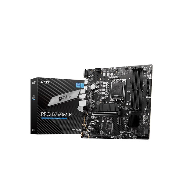 Mainboard MSI PRO B760M-P (4x DDR5/ 256GB/ LGA 1700/ Micro ATX)