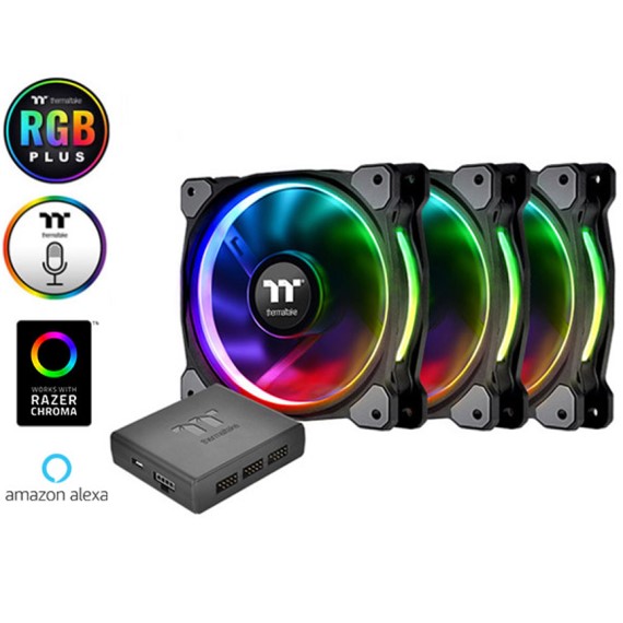 FAN THERMALTAKE RIING PLUS 12 RGB (3 FAN)
