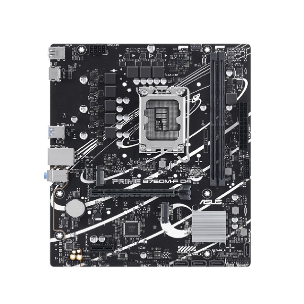 Mainboard Asus Prime B760M-F D4 (Intel B760/ Socket 1700/ M-ATX/ 2 khe ram/ DDR4/ 2.5 Gigabit LAN)