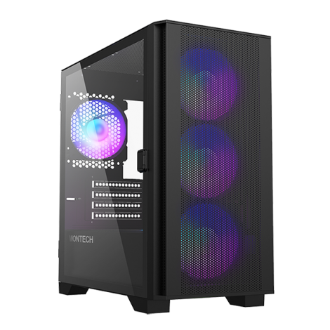 Case Montech Air 100 ARGB (Đen)