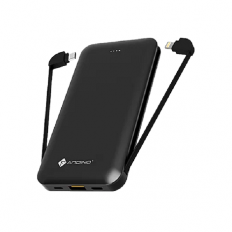 Sạc dự phòng Andino PowerTwin 16000mAh QC 3.0 ANPTQC16000BLK
