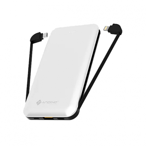 Sạc dự phòng Andino PowerTwin 16000mAh QC 3.0 ANPTQC16000SIL