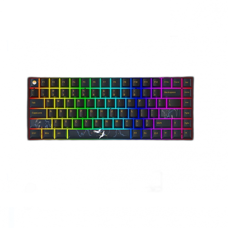 Bàn phím cơ Gaming không dây Newmen GM840 Pro (Hạc-Trăng & Mây) KailhBox White Axis Switch