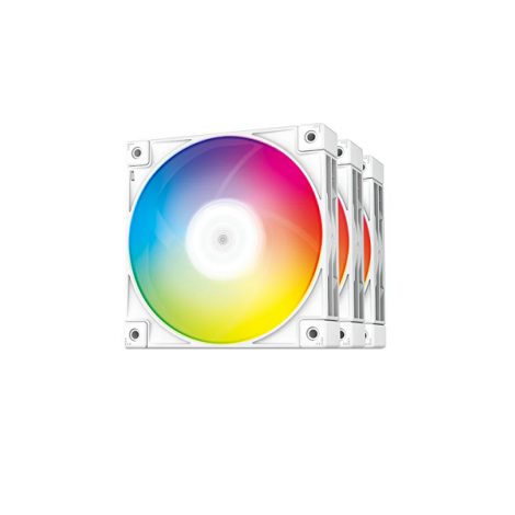 Bộ 3 Fan case Deepcool 3 in 1 FC120 White LED RGB