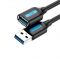 Cáp USB 3.0 nối dài Vention dài 1m màu Đen PVC Type CBH-BF