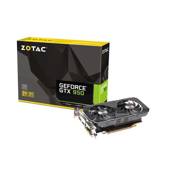 Card màn hình Zotac 2GB GTX950 OC