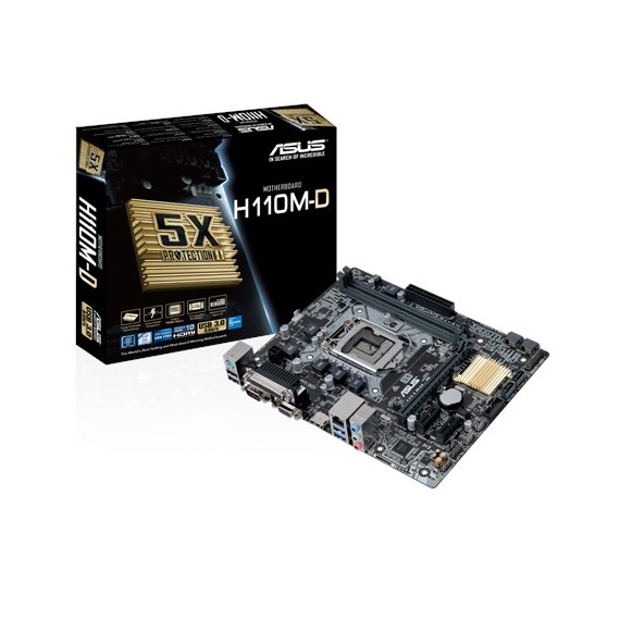 Bo mạch chủ Motherboard  Mainboard Asus H110M-D LGA 1151