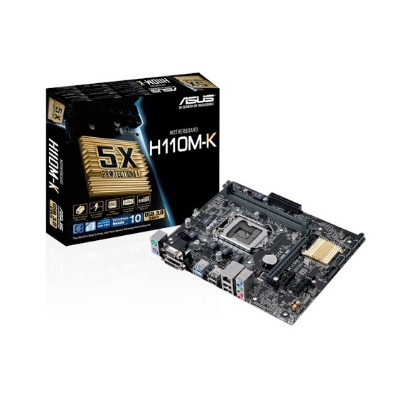 Bo mạch chủ Motherboard Mainboard Asus H110M-K LGA 1151