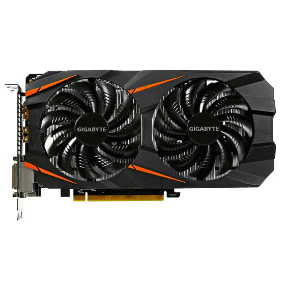Card màn hình Gigabyte GeForce GTX 1060 WINDFORCE 6GB N1060WF2OC-6GD