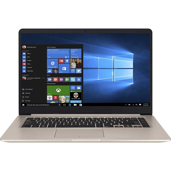 Máy tính xách tay Laptop Asus S510UN-BQ052T (i7-8550U) Gold