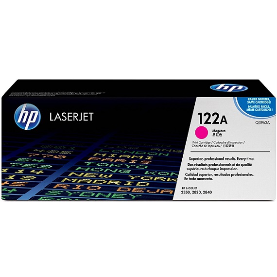 Mực in HP 122A (Q3963A) màu hồng dùng cho máy in HP CLJ 2550