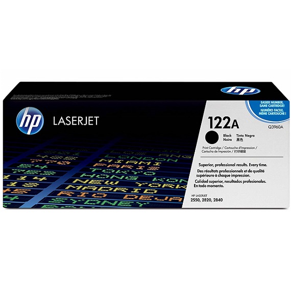 Mực in HP 122A (Q3960A) màu đen dùng cho máy in HP CLJ 2550