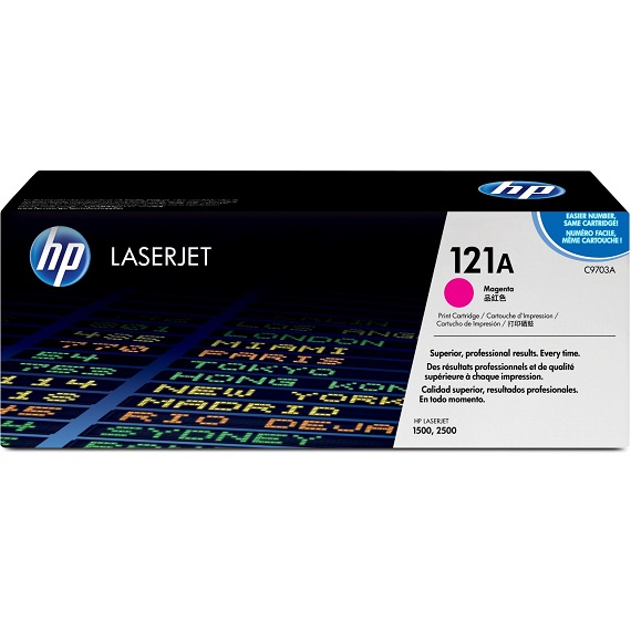 Mực in HP 121A (C9703A) màu hồng dùng cho máy in HP CLJ 2500 / 1500
