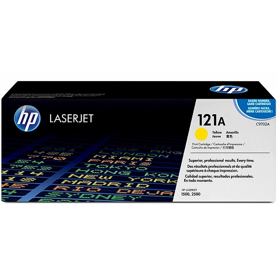 Mực in HP 121A (C9702A) màu vàng dùng cho máy in HP CLJ 2500 / 1500