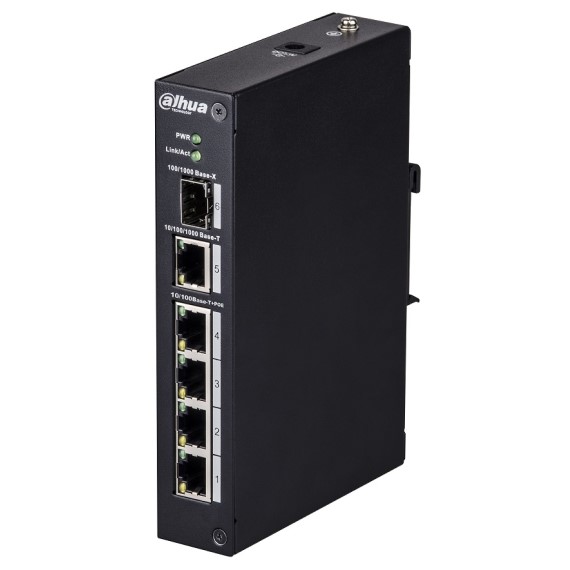4 port 10/100Mbps PoE Switch DAHUA PFS3106-4P-60