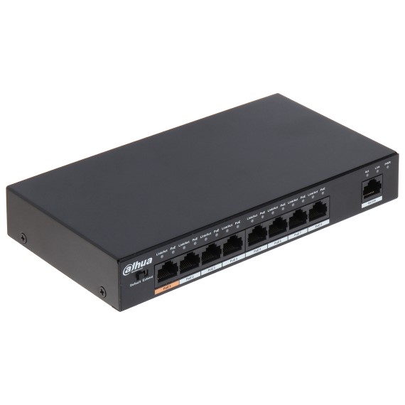 Switch PoE 8 port Dahua PFS3009-8ET-96 tốc độ nhanh