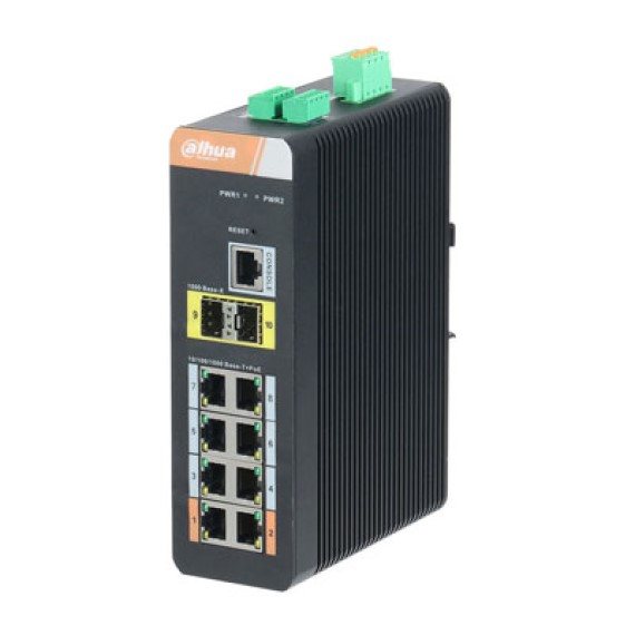 Switch PoE hai lớp Dahua PFS4210-8GT-DP