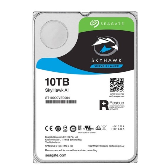 Ổ CỨNG CHUYÊN DỤNG 10TB SKYHAWK AI SEAGATE ST10000VE0004