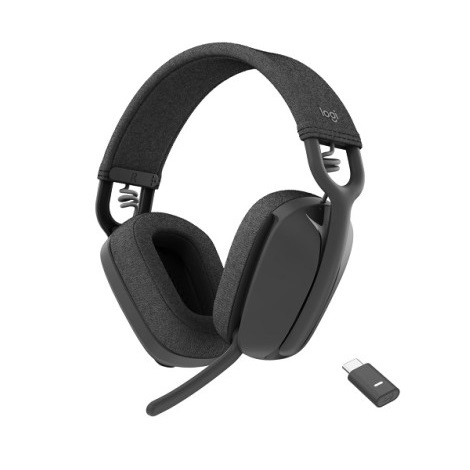 Tai nghe Logitech Zone Vibe Wireless VC Đen (981-001158)