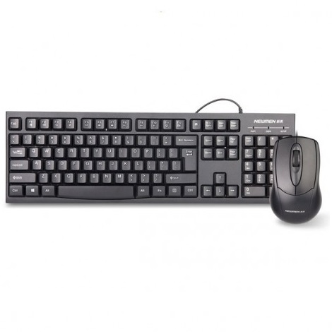 Combo bàn phím + chuột máy tính có dây Newmen T205