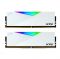 Ram Desktop Adata Lancer RGB White 32GB DDR5 Bus 6400Mhz AX5U6400C3216G-DCLARWH