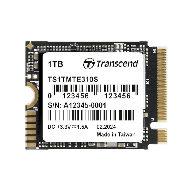 Ổ cứng SSD gắn trong Transcend M.2 2230 PCIe Gen4x4 1TB TS1TMTE310S