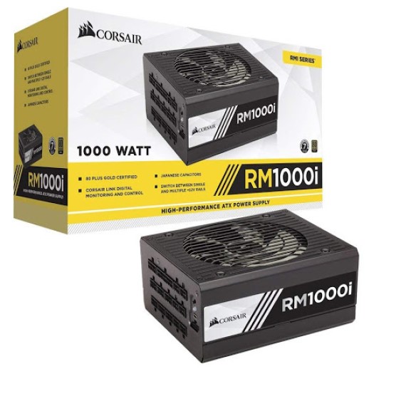 NGUỒN POWER SUPPLY CORSAIR RM1000I CP-9020084-NA-80 PLUS GOLD