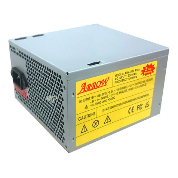 NGUỒN POWER SUPPLY ARROW 450W (FAN 12 CM)