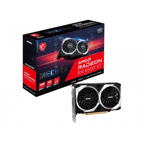 Card màn hình MSI RX 6500 XT MECH 2X 4G OC