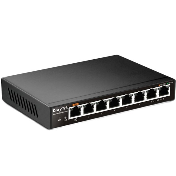 SWITCH DRAYTEK VIGORSWITCH G1080 8 PORT GIGABIT SMART SWITCH