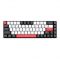 Bàn phím cơ Gaming không dây EK368L Black-White Red Switch
