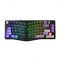 Bàn phím Gaming không dây 3 Mode LEOBOG ALICE A75 màu Tím Đen (Barbie switch)