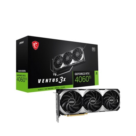 Card Màn Hình MSI GeForce RTX 4060 Ti VENTUS 3X 16G OC