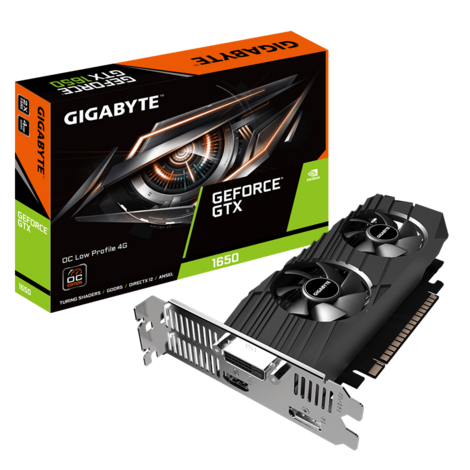 Card màn hình GIGABYTE GeForce GTX 1650 OC Low Profile 4G 4GB GDDR5 GV-N1650OC-4GL