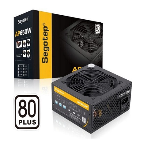 Nguồn máy tính SEGOTEP SG-750AE - 650W - 80 Plus