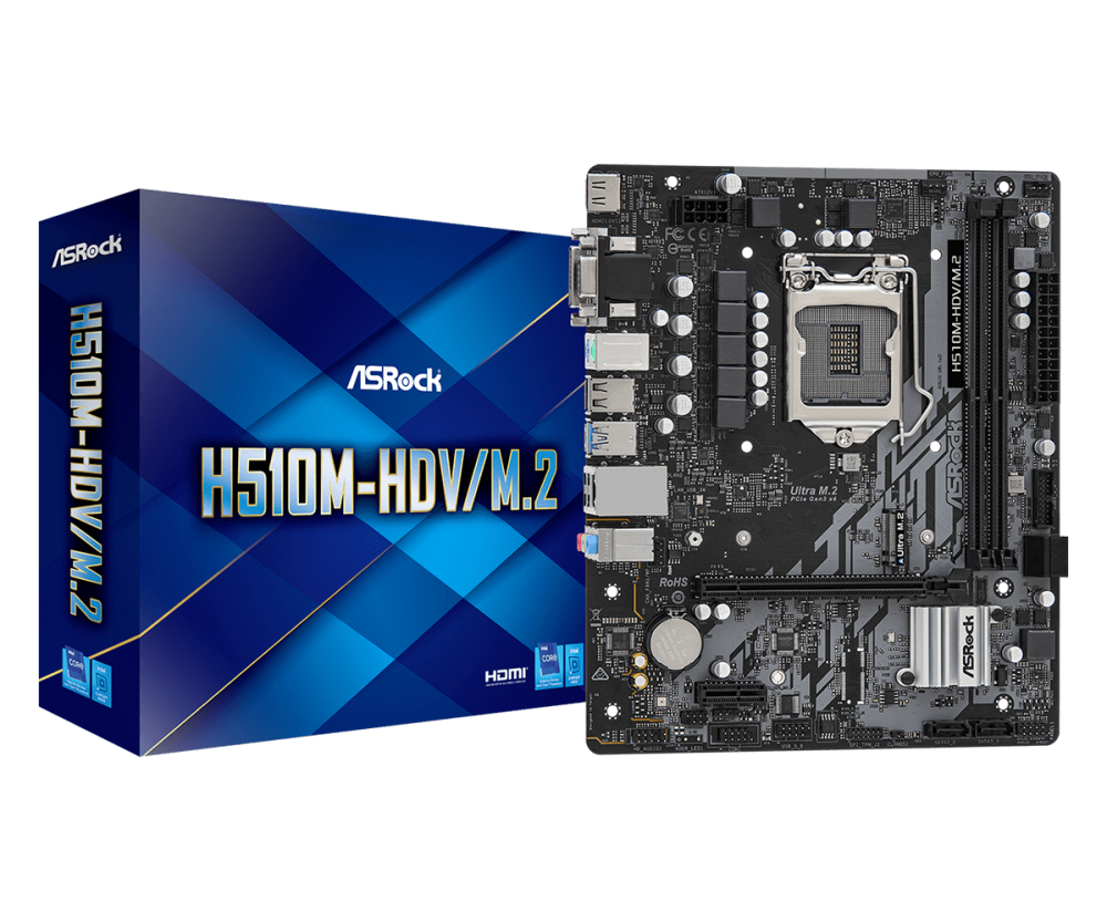 Mainboard ASROCK H510M-HDV/M.2