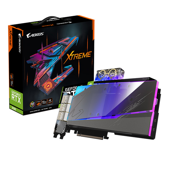 Card màn hình VGA Gigabyte RTX 3080 AORUS XTREME WATERFORCE WB 10GD-V2