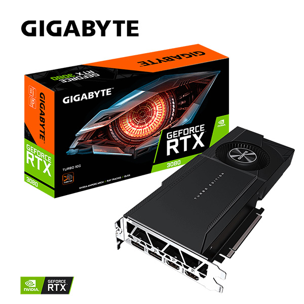 Card màn hình VGA Gigabyte RTX 3080 TURBO 10GD-V2