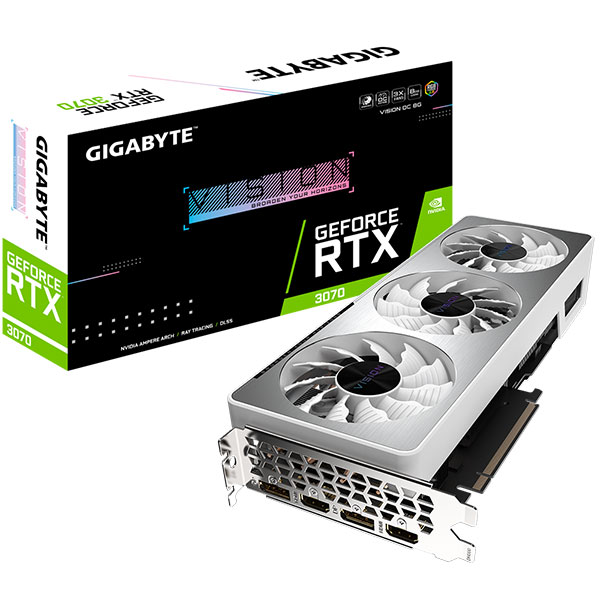 Card màn hình VGA Gigabyte RTX 3070 VISION OC 8GD-V2