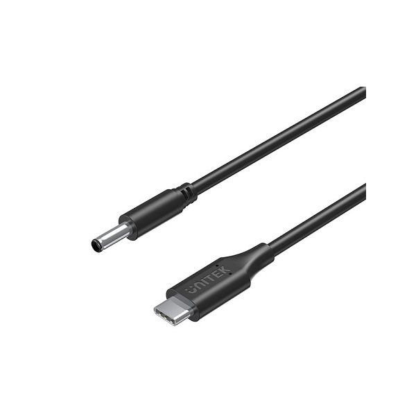 Cáp sạc USB-C Sang DC Jack 4.5 x 3.0 mm 65W Unitek C14120BK cho Laptop Dell