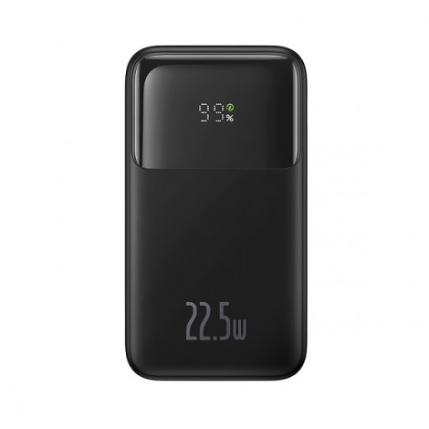 Sạc dự phòng Baseus Comet Series Dual-Cable 10000mAh 22.5W Black LVA023-1K-22 (PPMD020001)