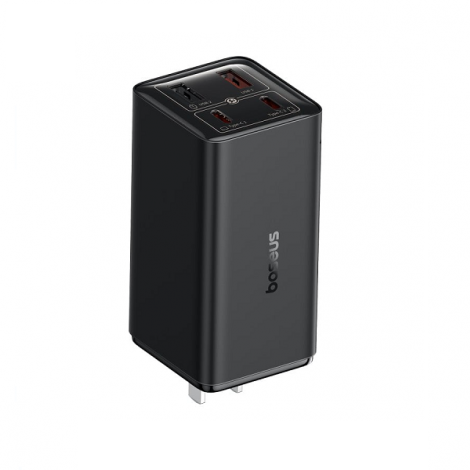 Củ Sạc Nhanh Baseus GaN6 Pro 65W P10162702113-00 màu Đen