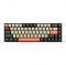 Bàn phím cơ Gaming không dây EK368L Alpha White-Gray Blue Switch