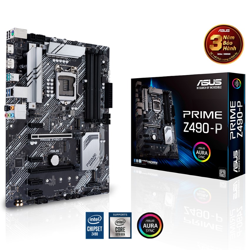 Bo mạch chính/ Mainboard ASUS PRIME Z490-P/CSM ( 90MB12V0- M0UAYC)