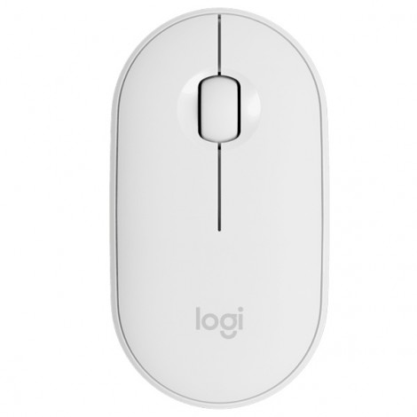 Chuột không dây Logitech Pebble Mouse 2 M350S màu trắng