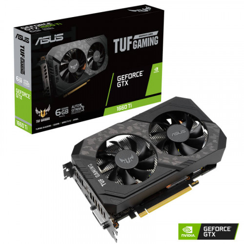 Card màn hình VGA ASUS TUF GTX 1660 Ti-O6G EVO GAMING