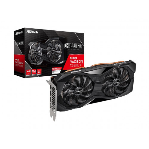 Card màn hình VGA Asrock RX 6700 XT Challenge D-12GB