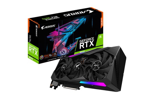 Card màn hình VGA Gigabyte RTX 3070 AORUS MASTER - 8GD V2