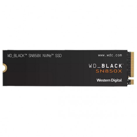 Ổ cứng SSD WD Black SN850X 500GB NVMe PCLe Gen 4 M.2 WDS100T2X0E